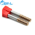 BFL Metal Duro 6 Flautas Acabamento Cortadores Para Máquinas-Ferramenta CNC